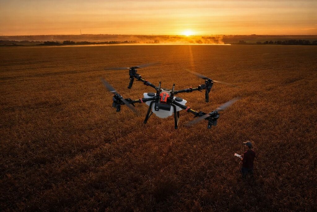 Case IH lança programa de financiamento para drones de aplicação