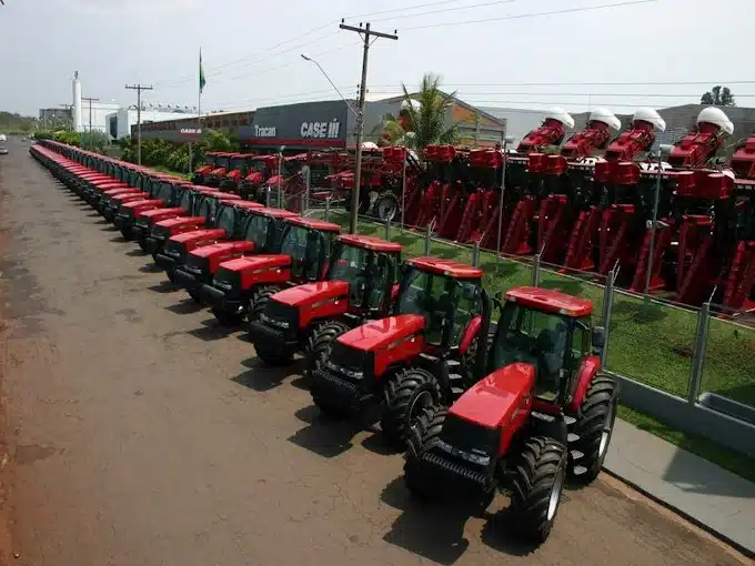 Case IH marca de tratores agricolas vendida em Araçatuba